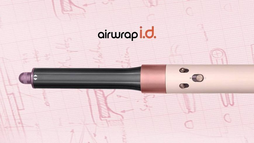 Мультистайлер Airwrap i.d. HS08 Straight & Wavy Ceramic Pink/Rose Gold Id_020 фото