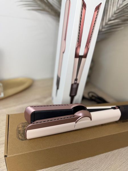 Выпрямитель для волос HT01 Airstrait Ceramic Pink/Rose Gold Цвет: Нежно-розовый Id_002 фото