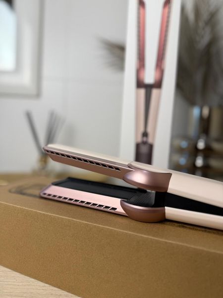 Выпрямитель для волос HT01 Airstrait Ceramic Pink/Rose Gold Цвет: Нежно-розовый Id_002 фото
