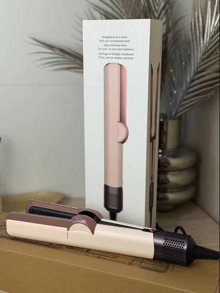 Выпрямитель для волос HT01 Airstrait Ceramic Pink/Rose Gold Цвет: Нежно-розовый Id_002 фото