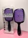Щітка для волосся Hollow Comb Superbrush Plus Black-Purple Id_108 фото 2