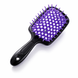 Щітка для волосся Hollow Comb Superbrush Plus Black-Purple Id_108 фото