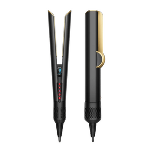 Випрямляч для волосся HT01 Airstrait Strawberry Onyx Black/Gold Колір: Чорно-золотий Id_005 фото