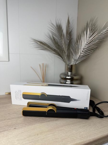 Випрямляч для волосся HT01 Airstrait Strawberry Onyx Black/Gold Колір: Чорно-золотий Id_005 фото