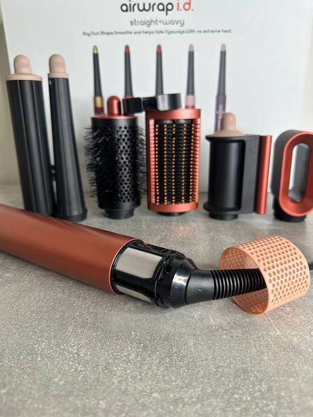 Мультистайлер Airwrap i.d. HS08 Straight & Wavy Strawberry Bronze/Blush Pink Id_023 фото