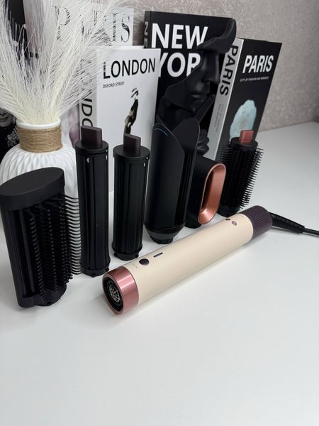 Мультистайлер Airwrap HS09 Coanda 2x Multi-styler & Dryer Ceramic Pink Rose Gold Id_024 фото