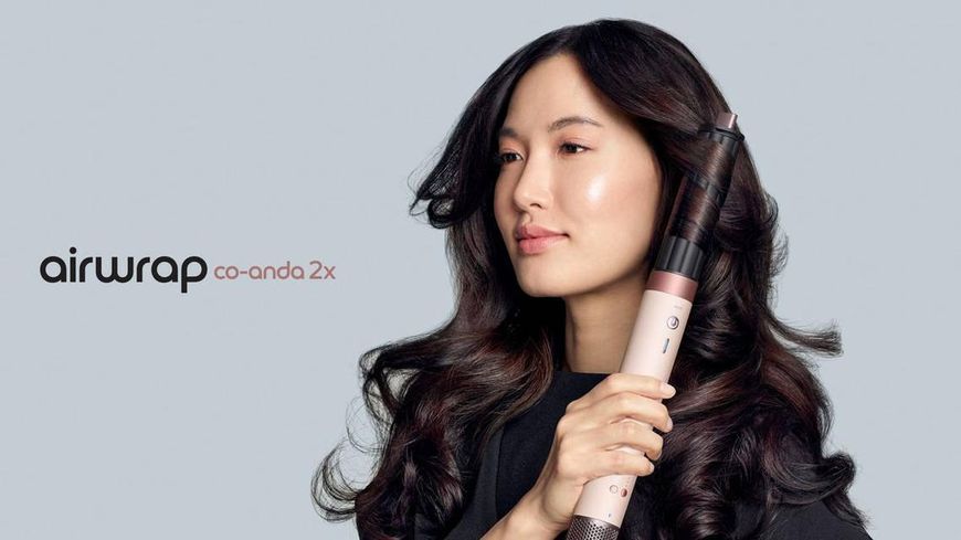 Мультистайлер Airwrap HS09 Coanda 2x Multi-styler & Dryer Ceramic Pink Rose Gold Id_024 фото