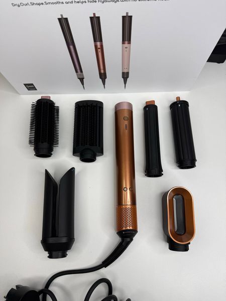 Мультистайлер Airwrap HS09 Coanda 2x Multi-styler & Dryer Limited Edition Amber Silk Id_026 фото