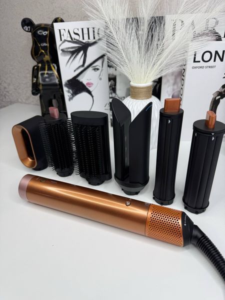Мультистайлер Airwrap HS09 Coanda 2x Multi-styler & Dryer Limited Edition Amber Silk Id_026 фото