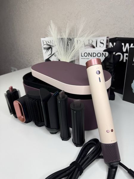 Мультистайлер Airwrap HS09 Coanda 2x Multi-styler & Dryer Ceramic Pink Rose Gold + CASE Id_027 фото