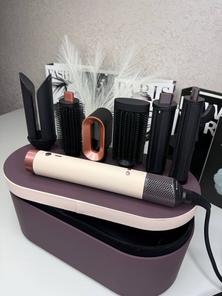 Мультистайлер Airwrap HS09 Coanda 2x Multi-styler & Dryer Ceramic Pink Rose Gold + CASE Id_027 фото