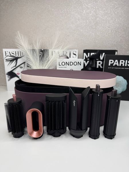 Мультистайлер Airwrap HS09 Coanda 2x Multi-styler & Dryer Ceramic Pink Rose Gold + CASE Id_027 фото