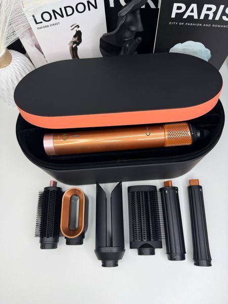 Мультистайлер Airwrap HS09 Coanda 2x Multi-styler & Dryer Limited Edition Amber Silk + CASE Id_029 фото