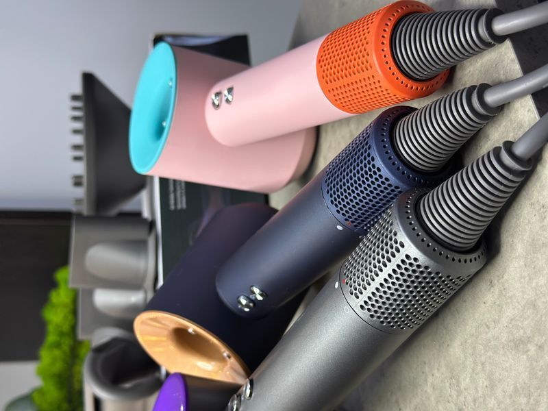 Фен Leafless Hair Dryer для волосся Supersonic Premium Ceramic Pop Макарун Id_039 фото