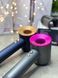 Фен Leafless Hair Dryer для волосся Supersonic Premium Nickel/Fuchsia Сіро-Рожевий Id_040 фото 9