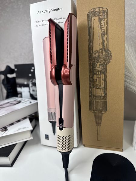 Випрямляч для волосся HT01 Airstrait Kanzan Pink Колір: Бежевий Id_72 фото