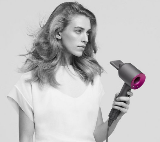 Фен Leafless Hair Dryer для волосся Supersonic Premium Nickel/Red Сіро-Червоний Id_041 фото