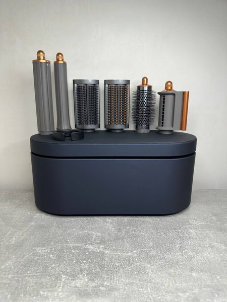 Стайлер з кейсом Airwrap Complete Long HS05 &mdash;  Gold/Nickel Id_074 фото