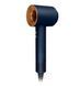 Фен Leafless Hair Dryer для волосся Supersonic Premium Prussian Blue/Rich Copper Синій з золотим Id_043 фото 2