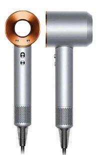 Фен Leafless Hair Dryer для волосся Supersonic Premium Nickel/Copper Сіро-Золотий Id_044 фото