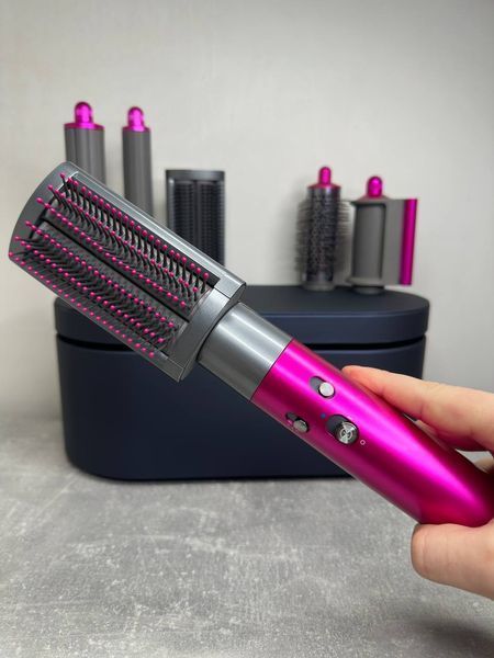 Стайлер з кейсом Airwrap Complete Long HS05 Fuchsia Id_075 фото