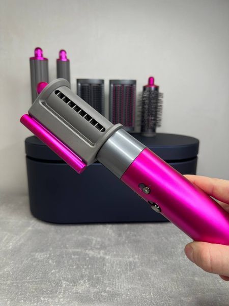 Стайлер з кейсом Airwrap Complete Long HS05 Fuchsia Id_075 фото