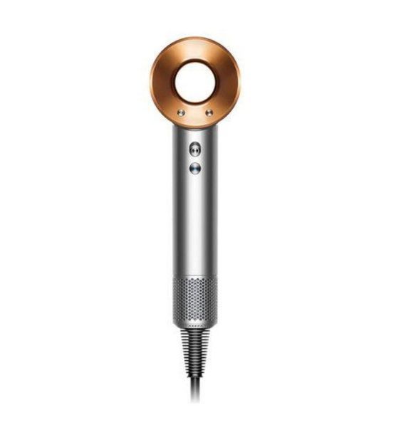Фен Leafless Hair Dryer для волосся Supersonic Premium Nickel/Copper Сіро-Золотий Id_044 фото