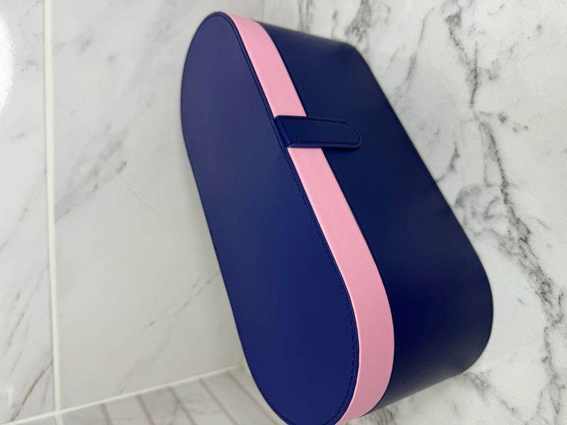 Фен з кейсом Leafless Hair Dryer для волосся Supersonic Premium Nickel/Purple Сіро-Фіолетовий Id_046 фото