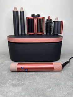 Стайлер з кейсом Airwrap Complete Long HS05 Strawberry Id_077 фото