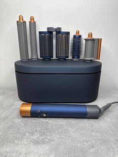 Стайлер с кейсом HS05 Airwrap Long Styler Prussian Blue Id_078 фото