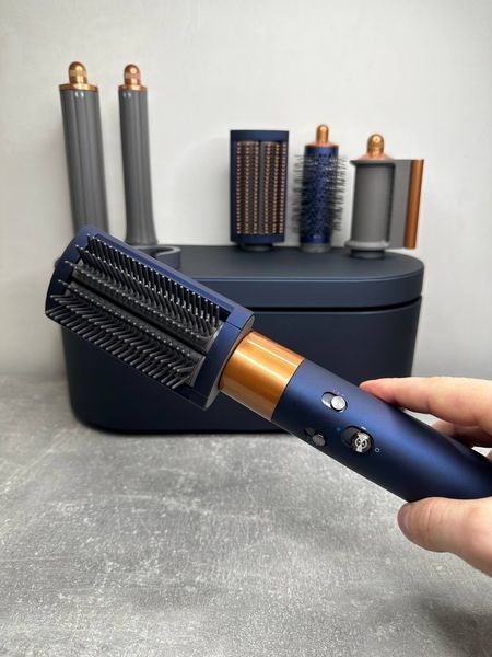 Стайлер з кейсом HS05 Airwrap Long Styler Prussian Blue Id_078 фото