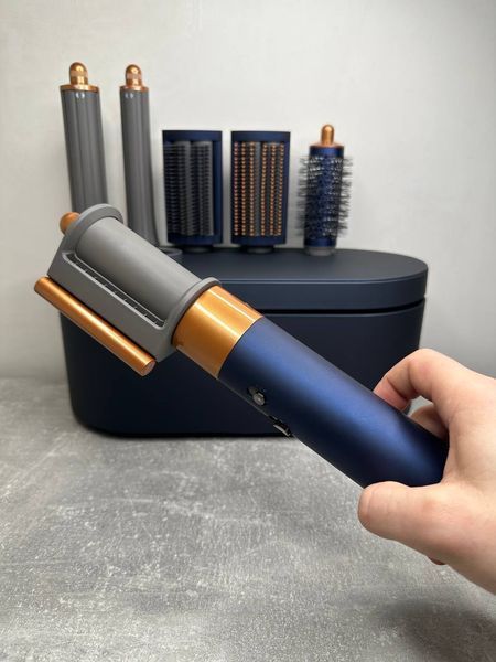 Стайлер з кейсом HS05 Airwrap Long Styler Prussian Blue Id_078 фото