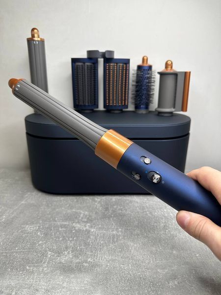 Стайлер з кейсом HS05 Airwrap Long Styler Prussian Blue Id_078 фото
