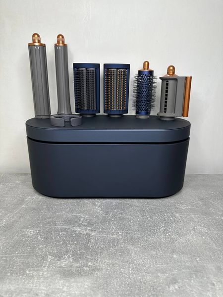 Стайлер з кейсом HS05 Airwrap Long Styler Prussian Blue Id_078 фото