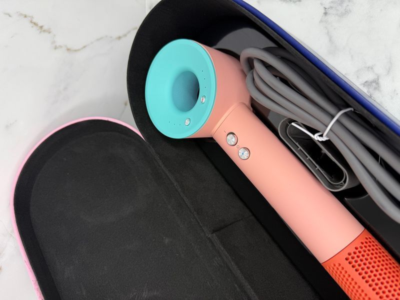 Фен з кейсом Leafless Hair Dryer для волосся Supersonic Premium Ceramic Pop Макарун Id_049 фото