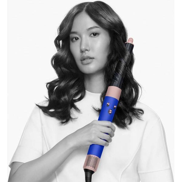 Стайлер для волосся HS05 Airwrap Complete Long 6 насадок Blue/Blush Блакитний Id_009 фото