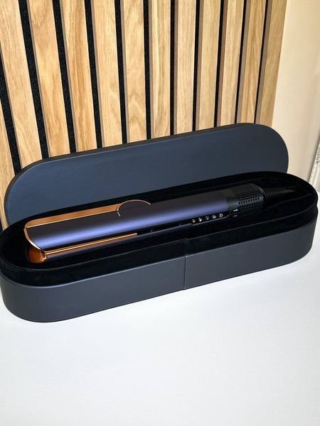 Выпрямитель для волос с кейсом HT01 Airstrait Prussian Blue/Rich Copper Цвет: Сине-золотой Id_081 фото