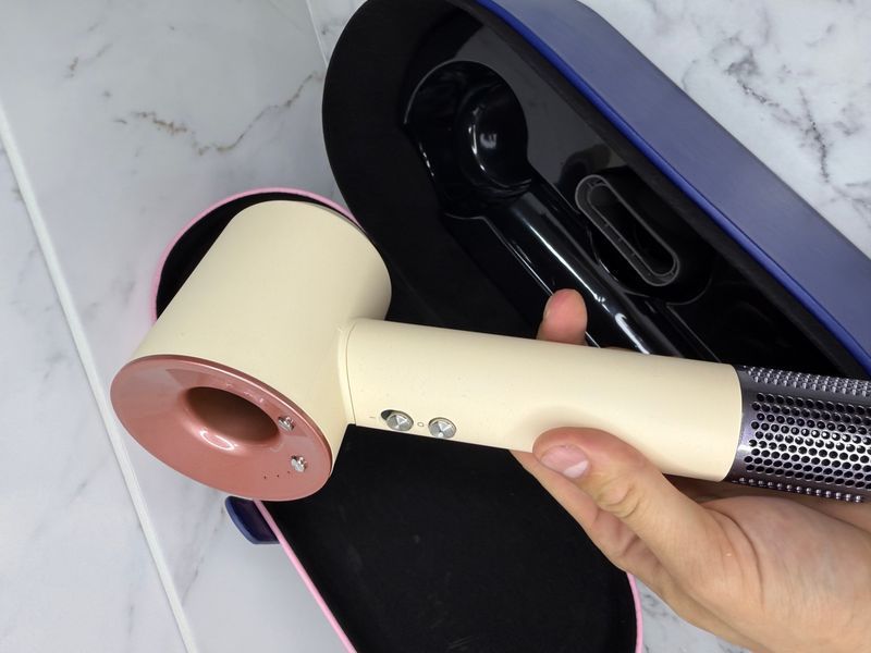 Фен з кейсом Leafless Hair Dryer для волосся Supersonic Premium Ceramic Pink Sakura Id_050 фото