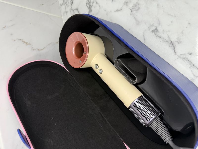 Фен з кейсом Leafless Hair Dryer для волосся Supersonic Premium Ceramic Pink Sakura Id_050 фото