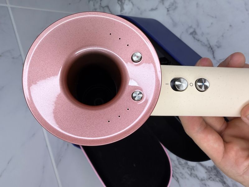 Фен з кейсом Leafless Hair Dryer для волосся Supersonic Premium Ceramic Pink Sakura Id_050 фото