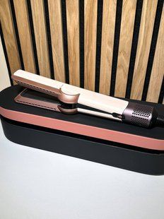 Выпрямитель для волос с кейсом HT01 Airstrait Ceramic Pink/Rose Gold Цвет: Нежно-розовый Id_083 фото