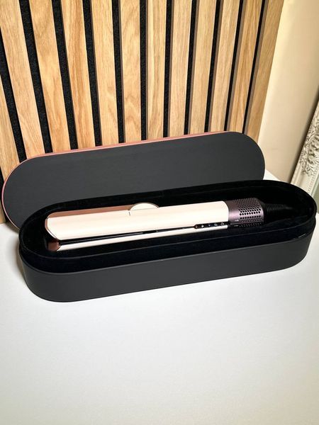 Выпрямитель для волос с кейсом HT01 Airstrait Ceramic Pink/Rose Gold Цвет: Нежно-розовый Id_083 фото