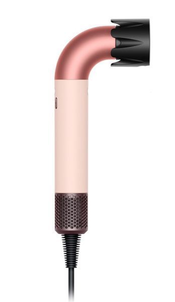 Фен для волосся HD18 Supersonic R Professional Hair Dryer Curly+Coily Ceramic Pink/Rose Gold Id_053 фото
