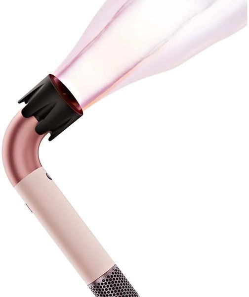Фен для волосся HD18 Supersonic R Professional Hair Dryer Curly+Coily Ceramic Pink/Rose Gold Id_053 фото
