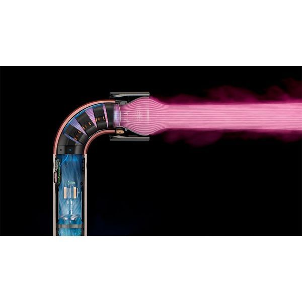 Фен для волосся HD18 Supersonic R Professional Hair Dryer Curly+Coily Ceramic Pink/Rose Gold Id_053 фото