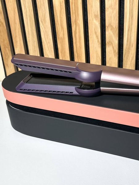 Выпрямитель для волос с кейсом HT01 Airstrait Jasper Plum Цвет: Фиолетовый Id_085 фото