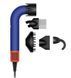 Фен для волосся HD18 Supersonic R Professional Hair Dryer Curly+Coily Vinca Blue/Rose Id_054 фото 1