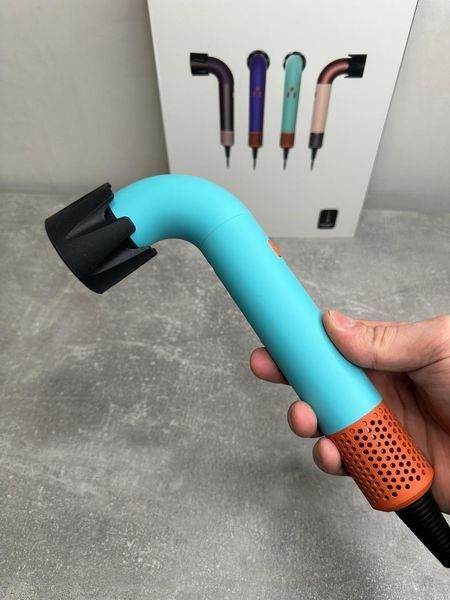 Фен для волос HD18 Supersonic R Professional Hair Dryer Curly+Coily Ceramic Patina/Topaz Id_055 фото