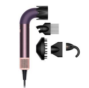 Фен для волосся HD18 Supersonic R Professional Hair Dryer Curly+Coily - Jasper Plum Id_056 фото
