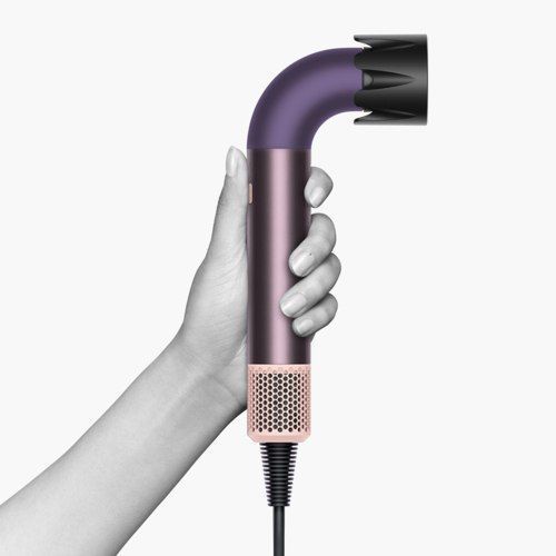 Фен для волосся HD18 Supersonic R Professional Hair Dryer Curly+Coily - Jasper Plum Id_056 фото